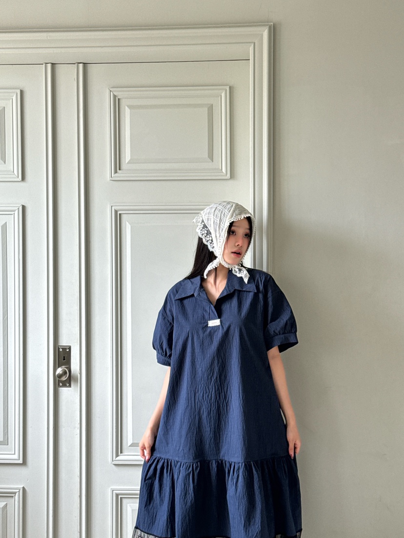 MAISONDEGLORY東大門㊣代購女士新品真品推薦25春夏連衣裙長款MAISON DE GLORY連衣裙