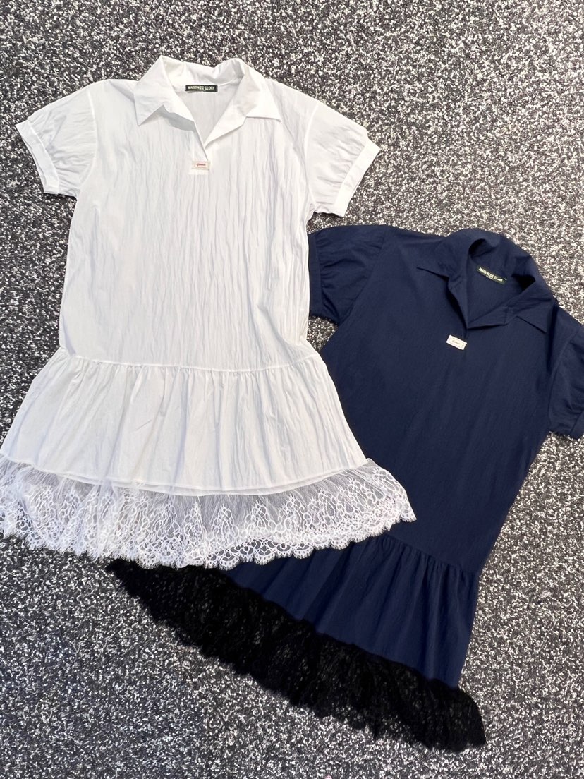 MAISONDEGLORY東大門㊣代購女士新品真品推薦25春夏連衣裙長款MAISON DE GLORY連衣裙