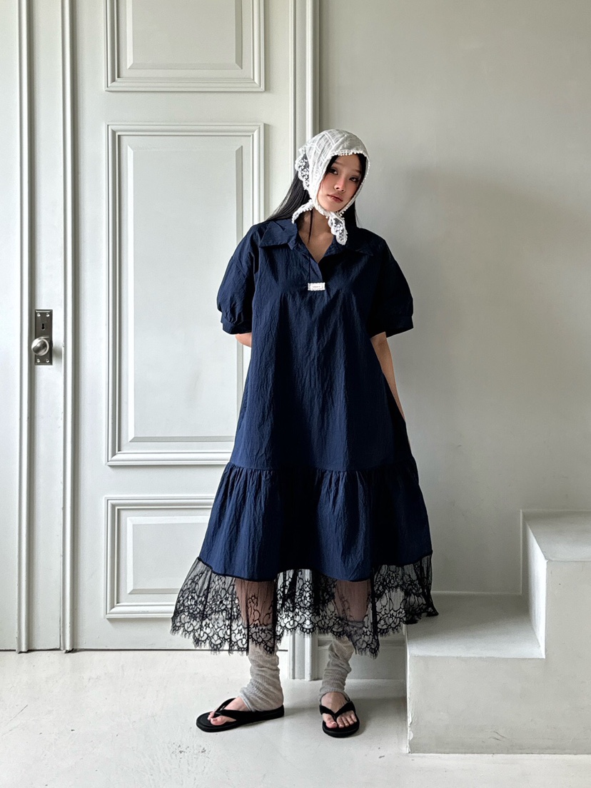 MAISONDEGLORY東大門㊣代購女士新品真品推薦25春夏連衣裙長款MAISON DE GLORY連衣裙