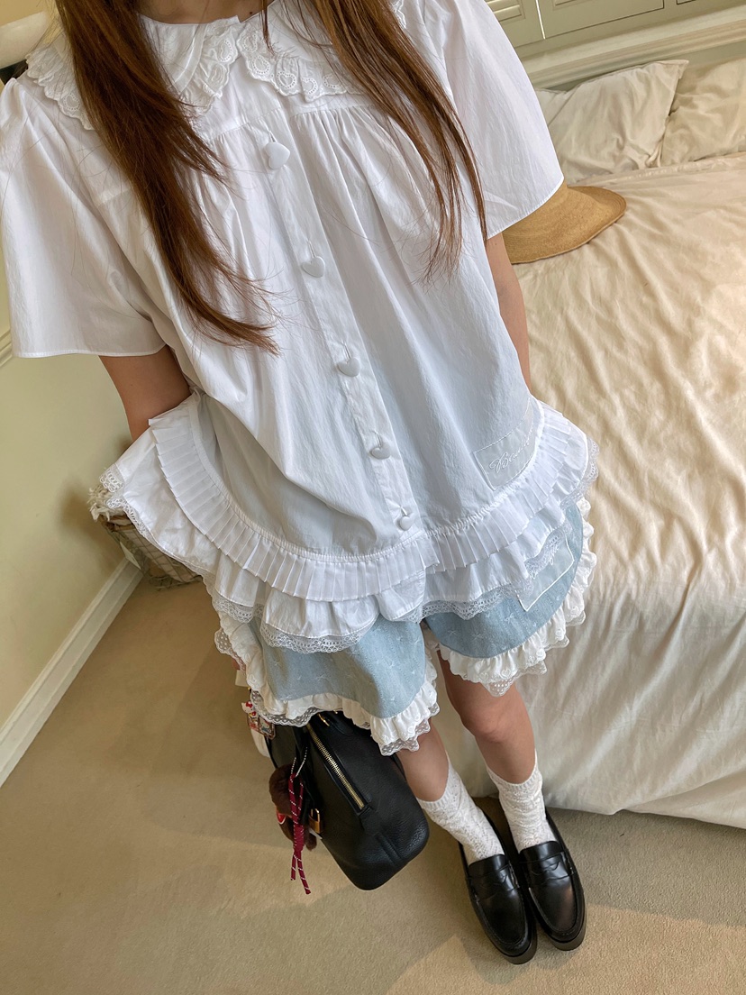 BOUTIQUE-L韓國直郵㊣女士新款推薦時尚真品職業襯衫蕾絲衫BOUTIQUE-L襯衫/蕾絲衫圖色3