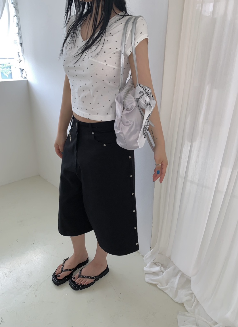SEOLO韓國代購㊣女裝新款熱賣真品人氣時尚推薦25春夏職業短褲Seolo seoul短褲