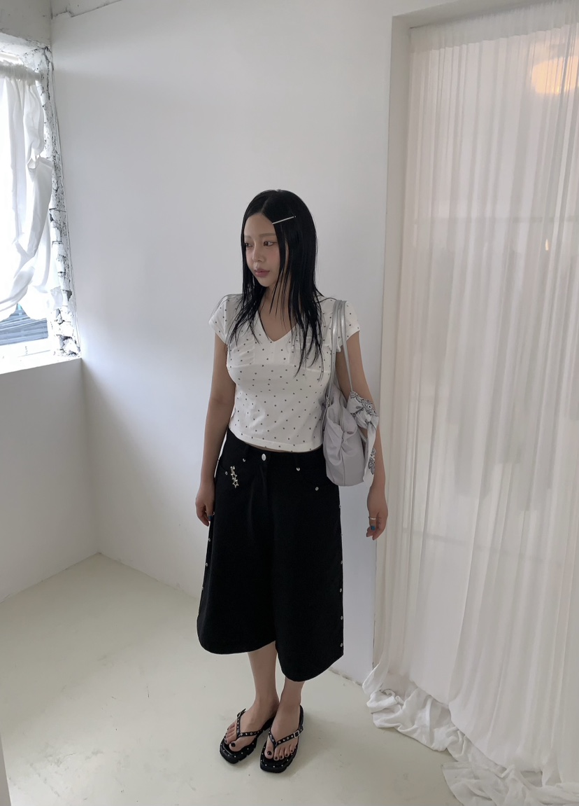 SEOLO韓國代購㊣女裝新款熱賣真品人氣時尚推薦25春夏職業短褲Seolo seoul短褲