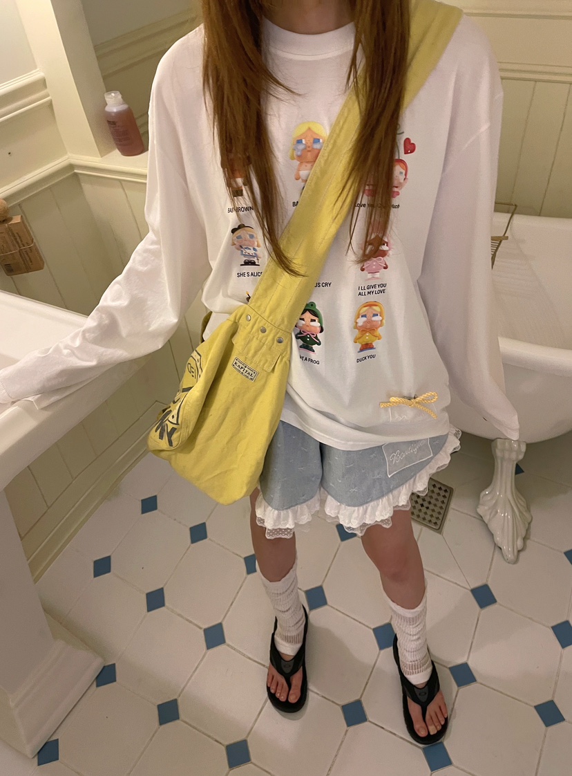 BOUTIQUE-L韓國直郵㊣女士新款推薦休閑職業時尚人氣長袖T恤BOUTIQUE-L長袖T恤