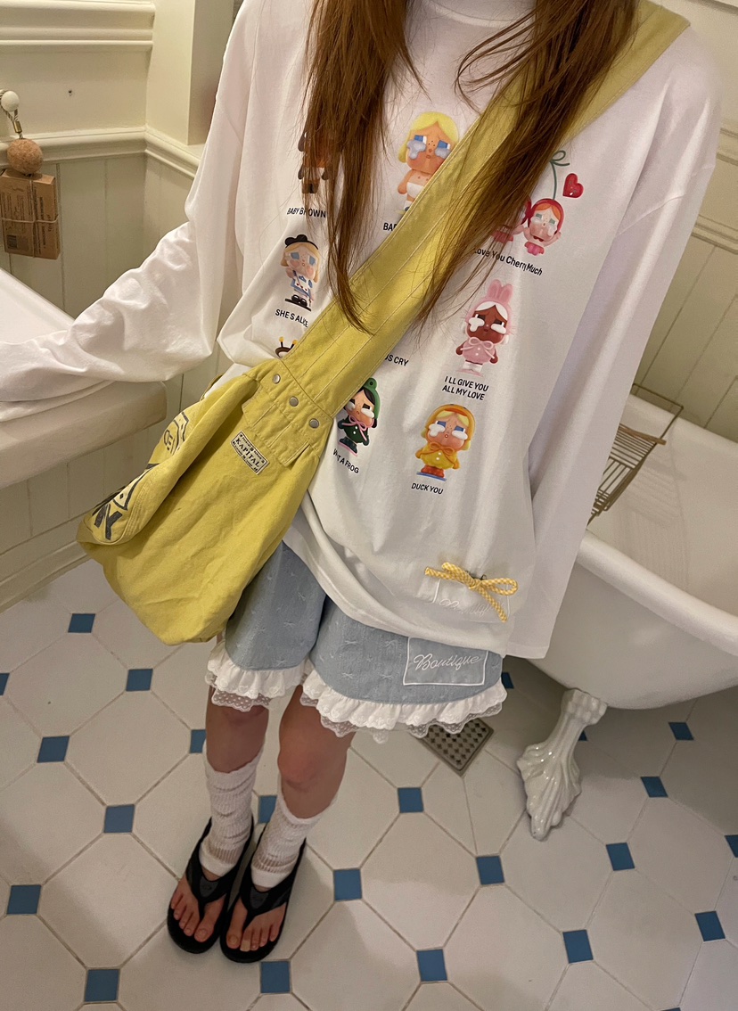 BOUTIQUE-L韓國直郵㊣女士新款推薦休閑職業時尚人氣長袖T恤BOUTIQUE-L長袖T恤