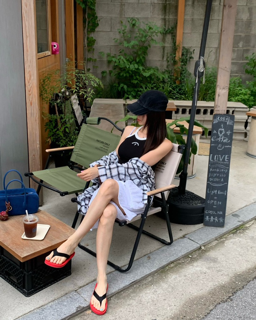 REVE CITE-L東大門㊣直郵女裝新款25春夏休閑真品吊帶背心REVE CITE吊帶/背心