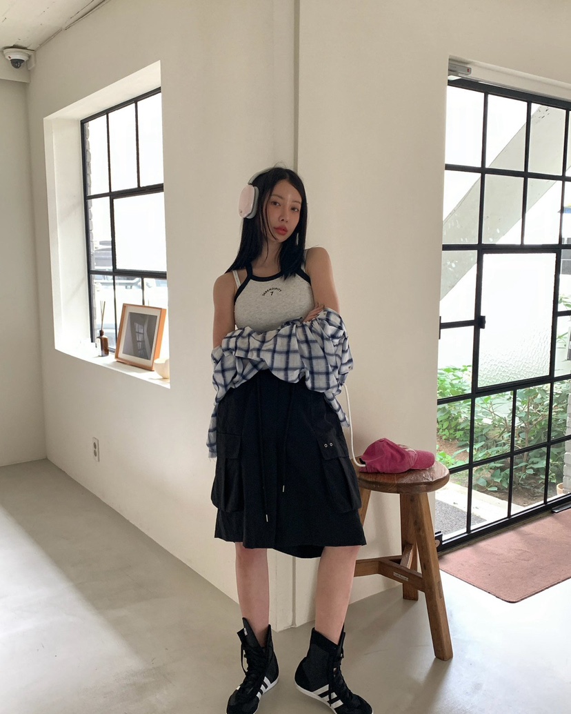 REVE CITE-L東大門㊣直郵女裝新款25春夏休閑真品吊帶背心REVE CITE吊帶/背心