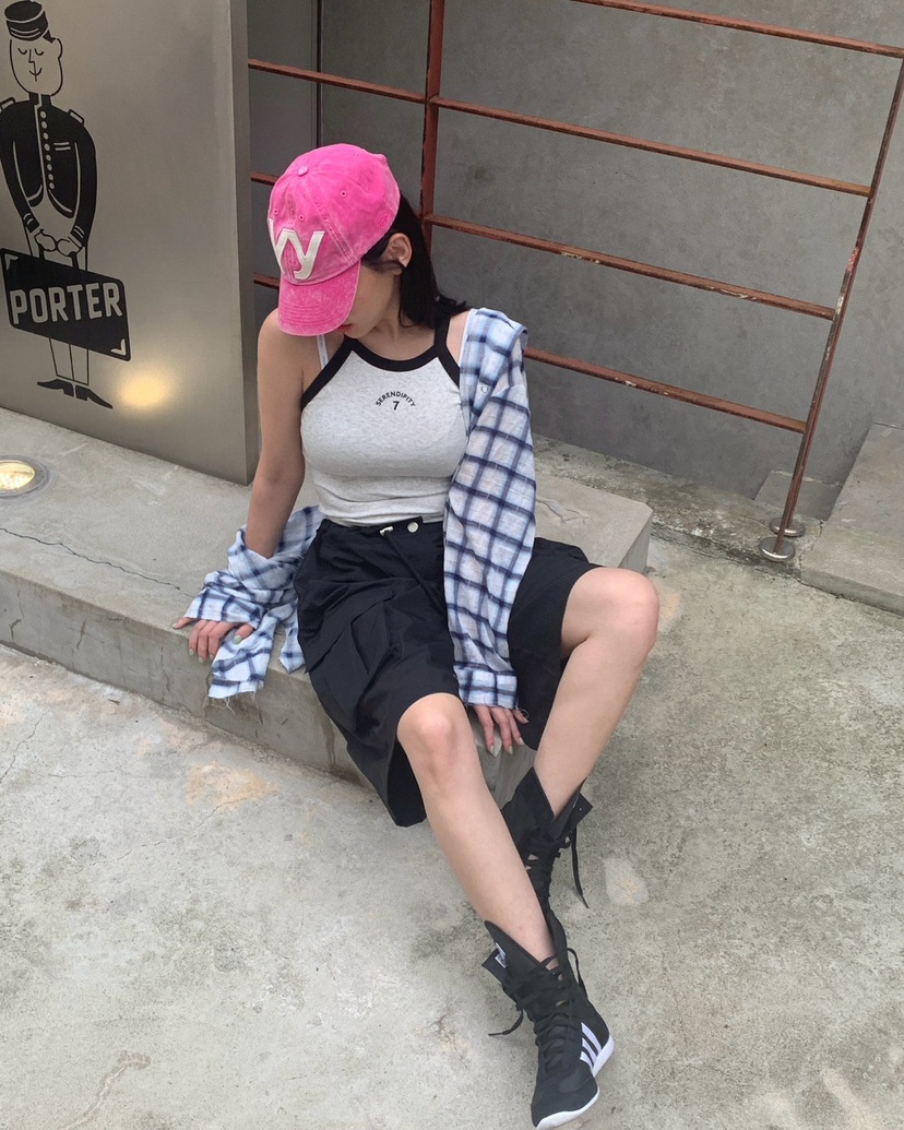 REVE CITE-L東大門㊣直郵女裝新款25春夏休閑真品吊帶背心REVE CITE吊帶/背心