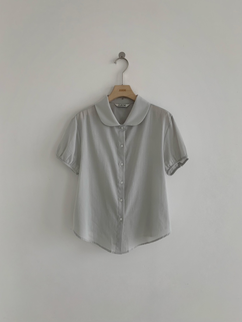 JUEDE(此品牌容易投訴)韓國直郵㊣女裝新款職業襯衫蕾絲衫JUEDE襯衫/蕾絲衫圖色2