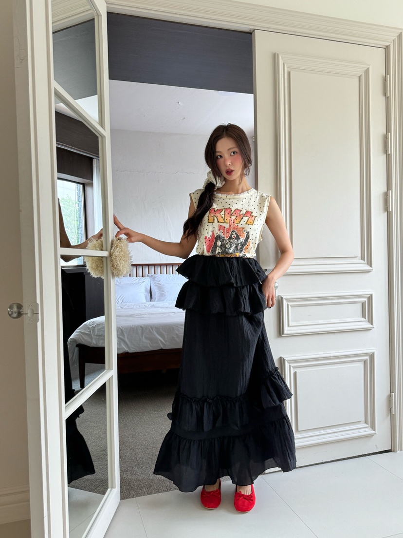 MAISONDEGLORY東大門㊣代購女士新款休閑推薦真品時尚職業長裙MAISON DE GLORY長裙