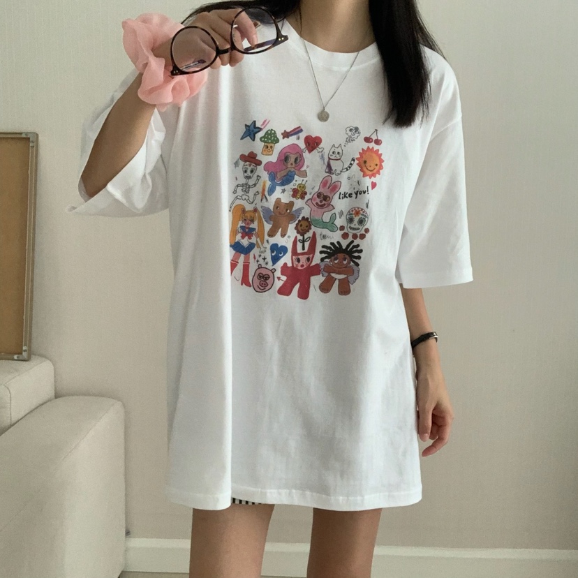 FROMJINI韓國直郵㊣女士新品推薦休閑職業25春夏人氣熱賣T恤FROMJINIT恤
