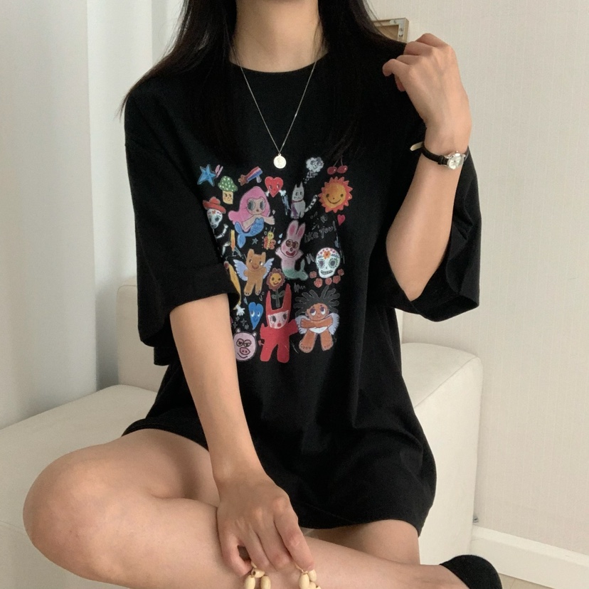 FROMJINI韓國直郵㊣女士新品推薦休閑職業25春夏人氣熱賣T恤FROMJINIT恤