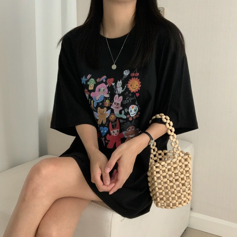 FROMJINI韓國直郵㊣女士新品推薦休閑職業25春夏人氣熱賣T恤FROMJINIT恤