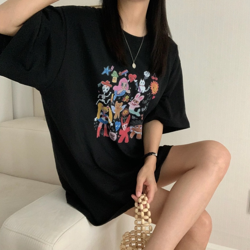 FROMJINI韓國直郵㊣女士新品推薦休閑職業25春夏人氣熱賣T恤FROMJINIT恤