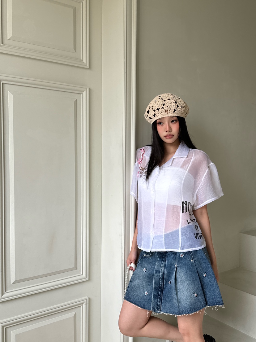 MAISONDEGLORY韓國直郵㊣女裝新款職業熱賣真品推薦襯衫蕾絲衫MAISON DE GLORY襯衫/蕾絲衫