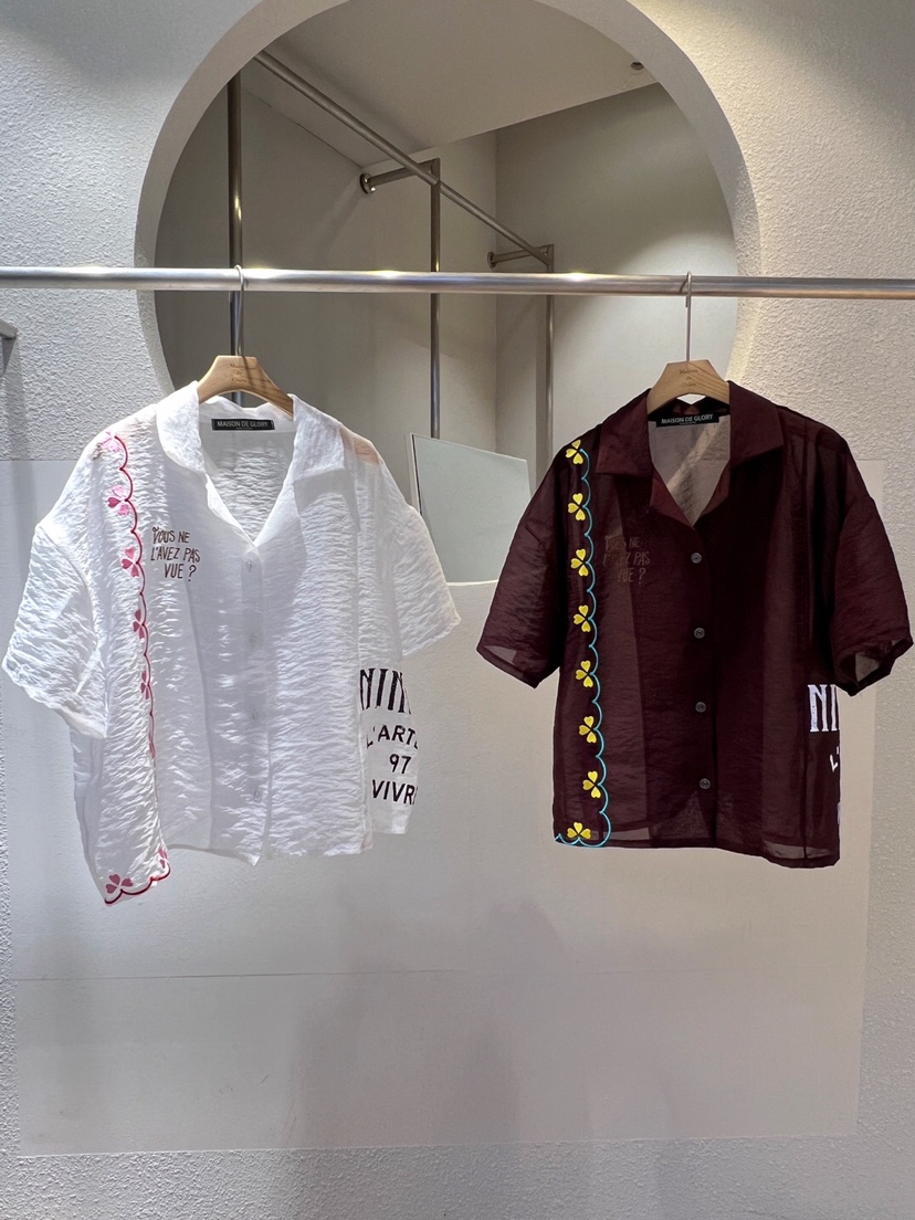 MAISONDEGLORY韓國直郵㊣女裝新款職業熱賣真品推薦襯衫蕾絲衫MAISON DE GLORY襯衫/蕾絲衫