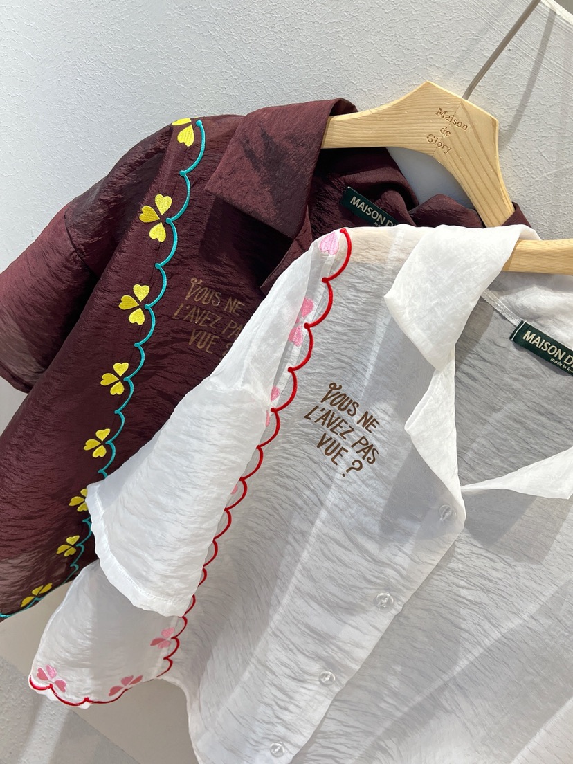 MAISONDEGLORY韓國直郵㊣女裝新款職業熱賣真品推薦襯衫蕾絲衫MAISON DE GLORY襯衫/蕾絲衫