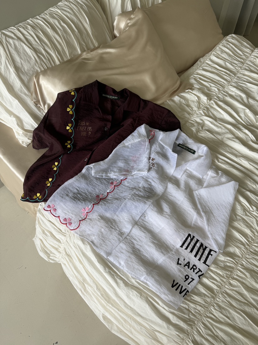 MAISONDEGLORY韓國直郵㊣女裝新款職業熱賣真品推薦襯衫蕾絲衫MAISON DE GLORY襯衫/蕾絲衫