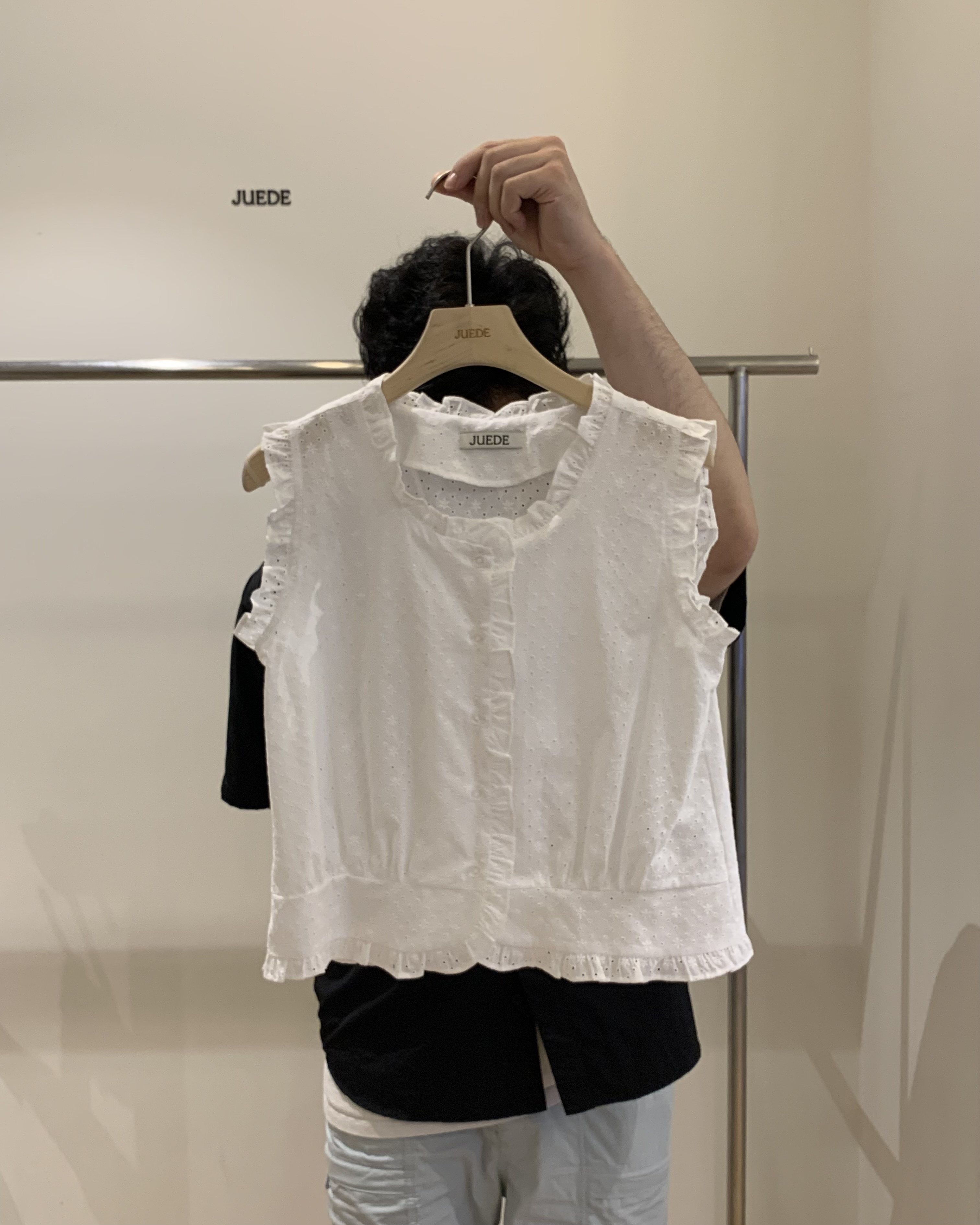 JUEDE(此品牌容易投訴)東大門㊣實拍女士新品25春夏熱賣馬甲JUEDE馬甲