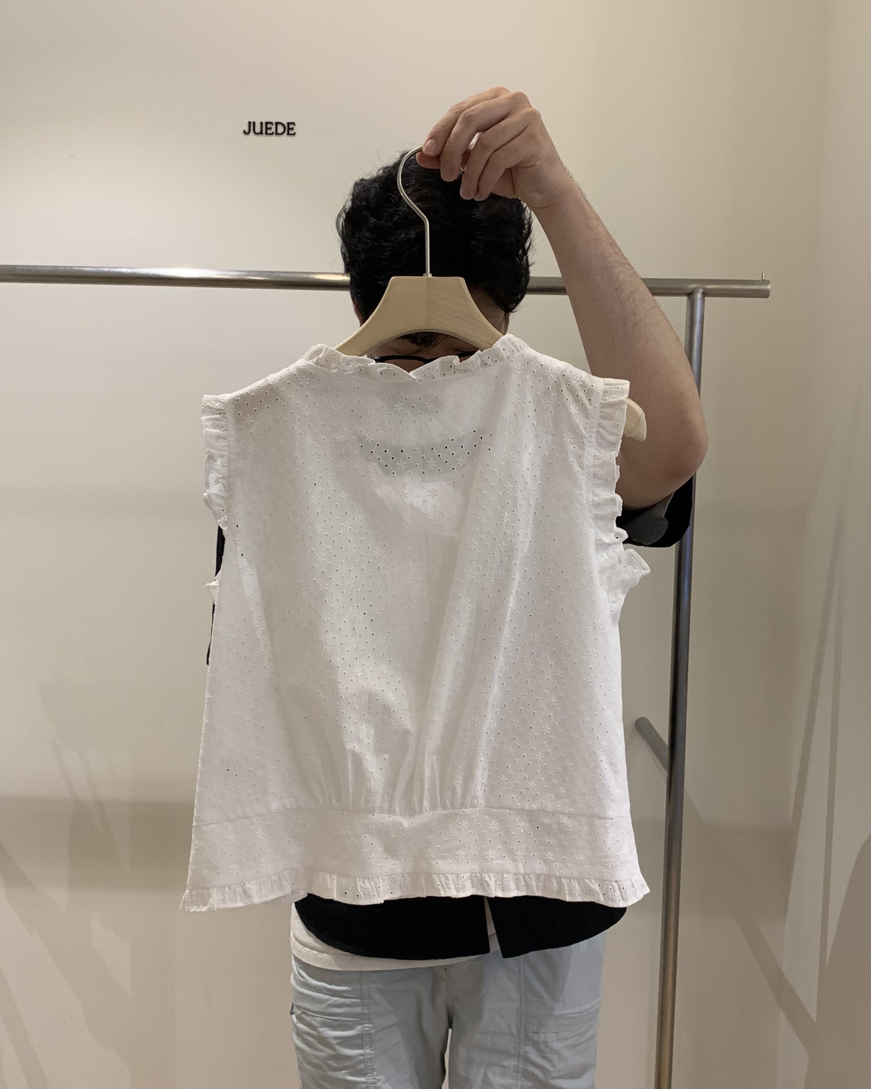 JUEDE(此品牌容易投訴)東大門㊣實拍女士新品25春夏熱賣馬甲JUEDE馬甲