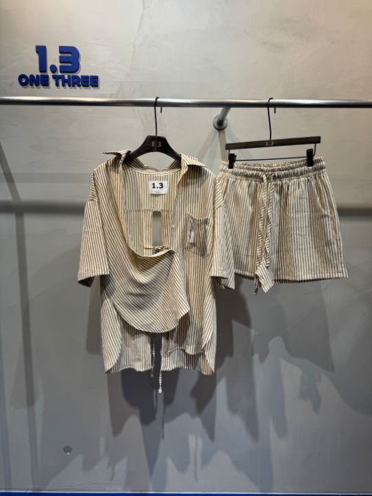 1.3韓國直郵㊣女裝新品真品熱賣推薦休閑時尚職業套裝套裝1.3套裝圖色3