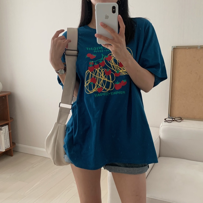 FROMJINI韓國代購㊣女士新款休閑人氣推薦職業真品熱賣時尚T恤FROMJINIT恤圖色2