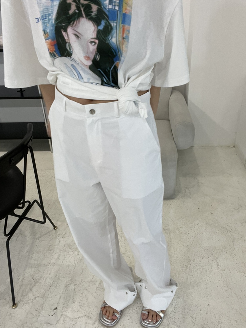GLITTER東大門㊣代購女士新品真品休閑人氣推薦職業25春夏休閑褲GLITTER休閑褲