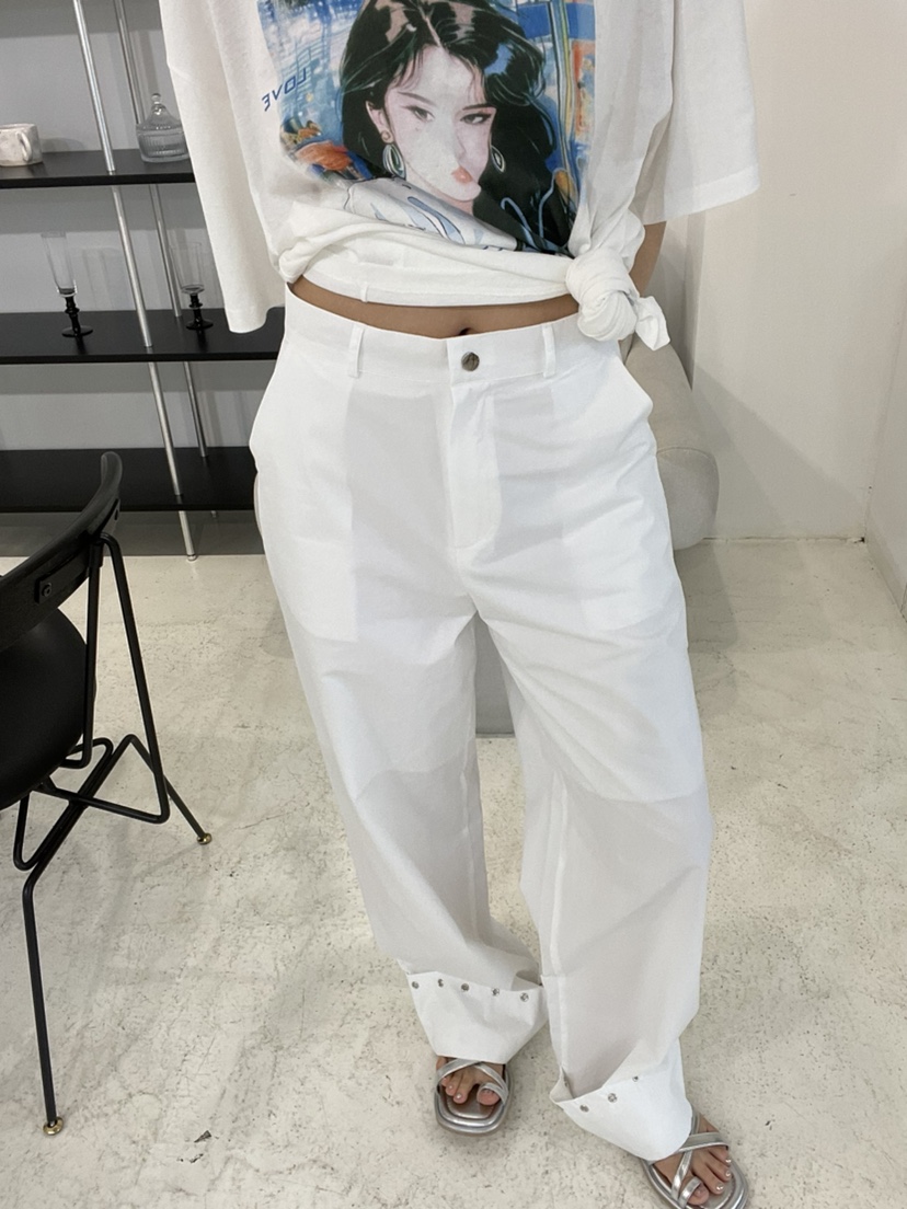 GLITTER東大門㊣代購女士新品真品休閑人氣推薦職業25春夏休閑褲GLITTER休閑褲