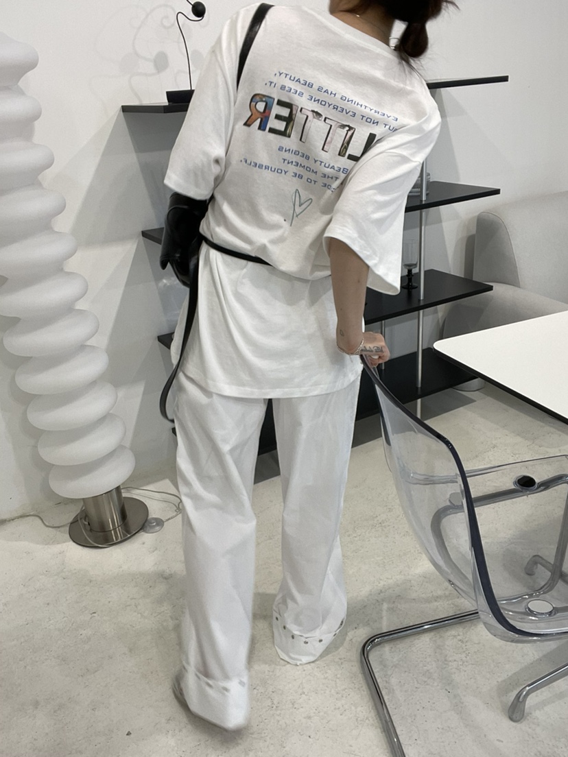 GLITTER東大門㊣代購女士新品真品休閑人氣推薦職業25春夏休閑褲GLITTER休閑褲