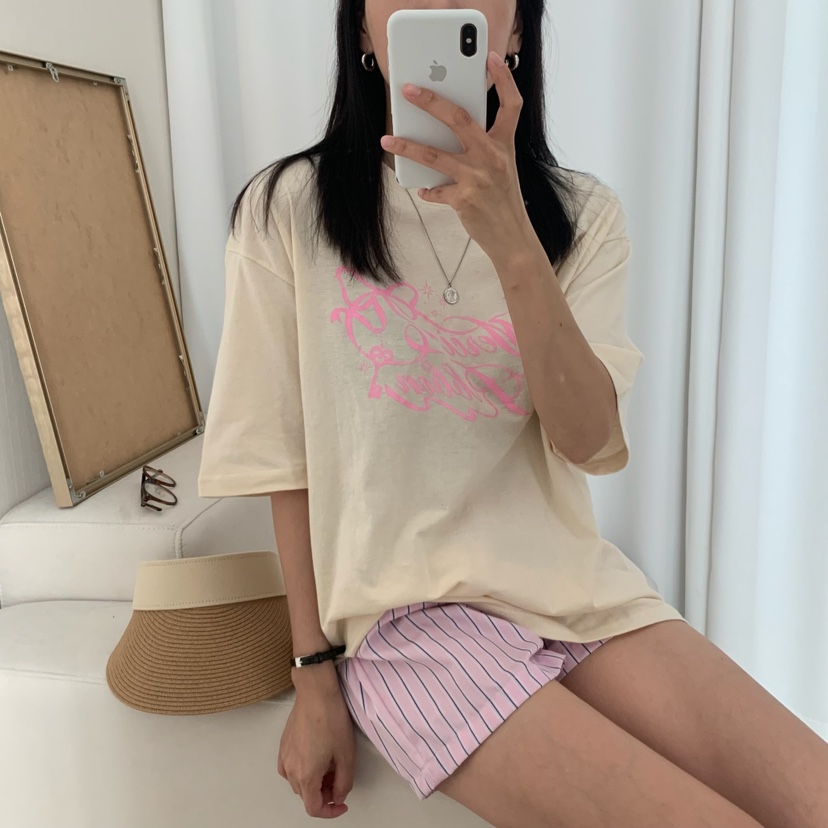 HELLO JINI東大門㊣直郵女士新品時尚休閑推薦熱賣職業T恤HELLO JINIT恤