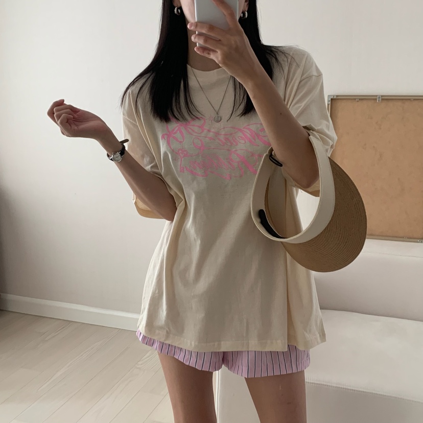 HELLO JINI東大門㊣直郵女士新品時尚休閑推薦熱賣職業T恤HELLO JINIT恤