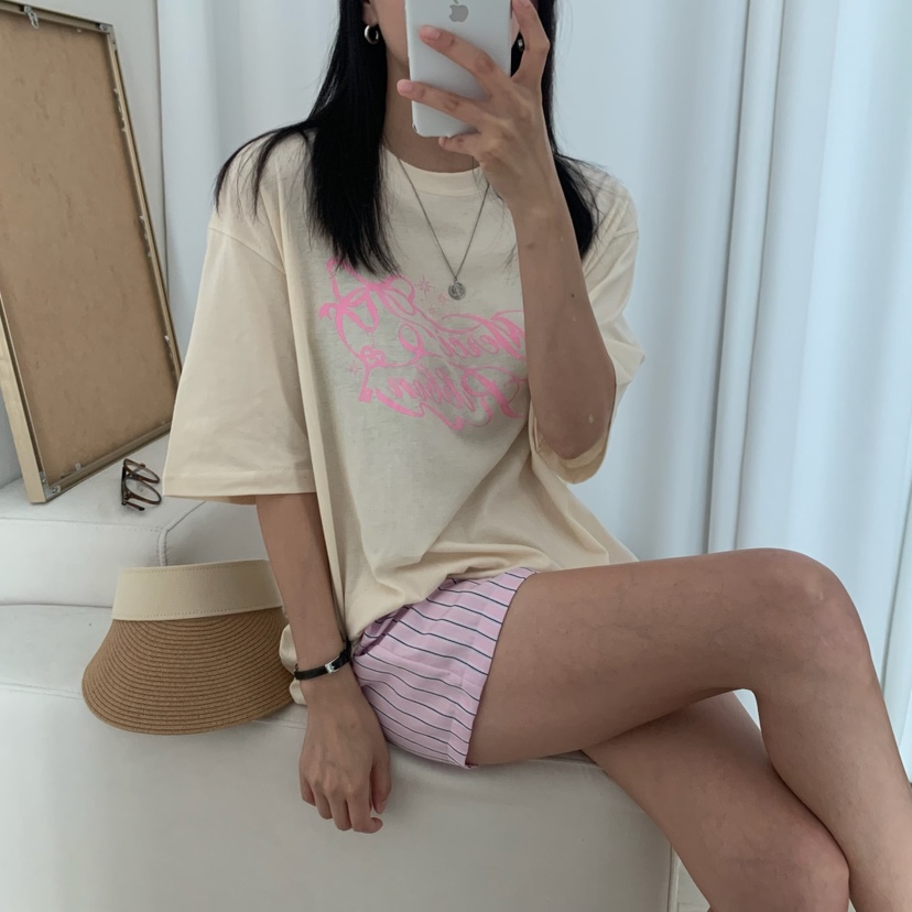 HELLO JINI東大門㊣直郵女士新品時尚休閑推薦熱賣職業T恤HELLO JINIT恤