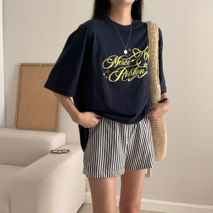 HELLO JINI東大門㊣直郵女士新品時尚休閑推薦熱賣職業T恤HELLO JINIT恤