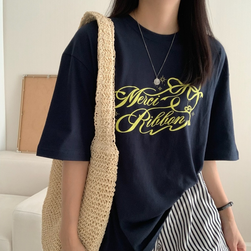 HELLO JINI東大門㊣直郵女士新品時尚休閑推薦熱賣職業T恤HELLO JINIT恤