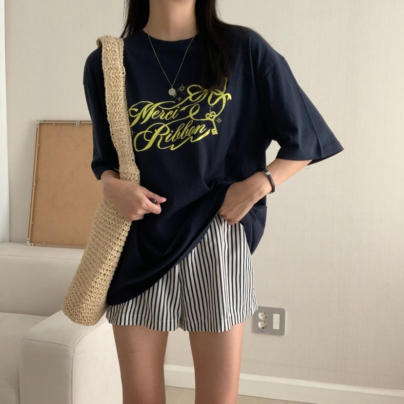 HELLO JINI東大門㊣直郵女士新品時尚休閑推薦熱賣職業T恤HELLO JINIT恤