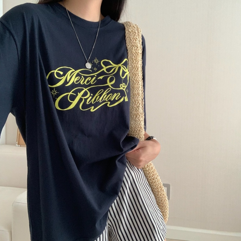 HELLO JINI東大門㊣直郵女士新品時尚休閑推薦熱賣職業T恤HELLO JINIT恤
