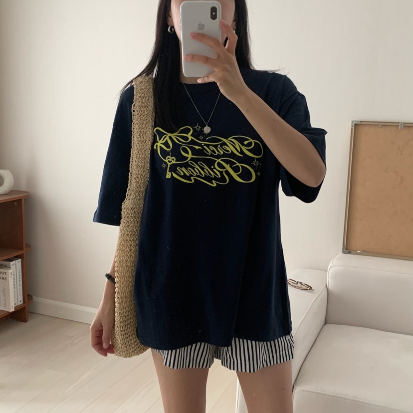 HELLO JINI東大門㊣直郵女士新品時尚休閑推薦熱賣職業T恤HELLO JINIT恤