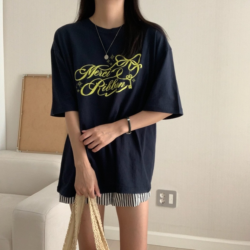 HELLO JINI東大門㊣直郵女士新品時尚休閑推薦熱賣職業T恤HELLO JINIT恤