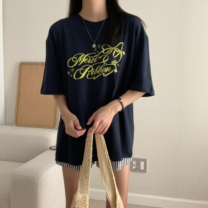 HELLO JINI東大門㊣直郵女士新品時尚休閑推薦熱賣職業T恤HELLO JINIT恤