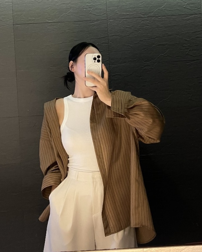 VERNI東大門㊣代購女裝新款休閑25春夏熱賣人氣真品襯衫蕾絲衫VERNI襯衫/蕾絲衫