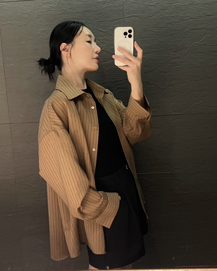 VERNI東大門㊣代購女裝新款休閑25春夏熱賣人氣真品襯衫蕾絲衫VERNI襯衫/蕾絲衫