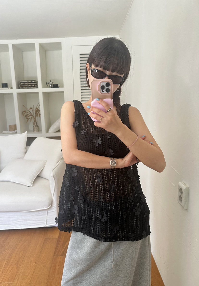 BYRING東大門㊣直郵女士新款25春夏職業推薦人氣休閑吊帶背心BYRING吊帶/背心