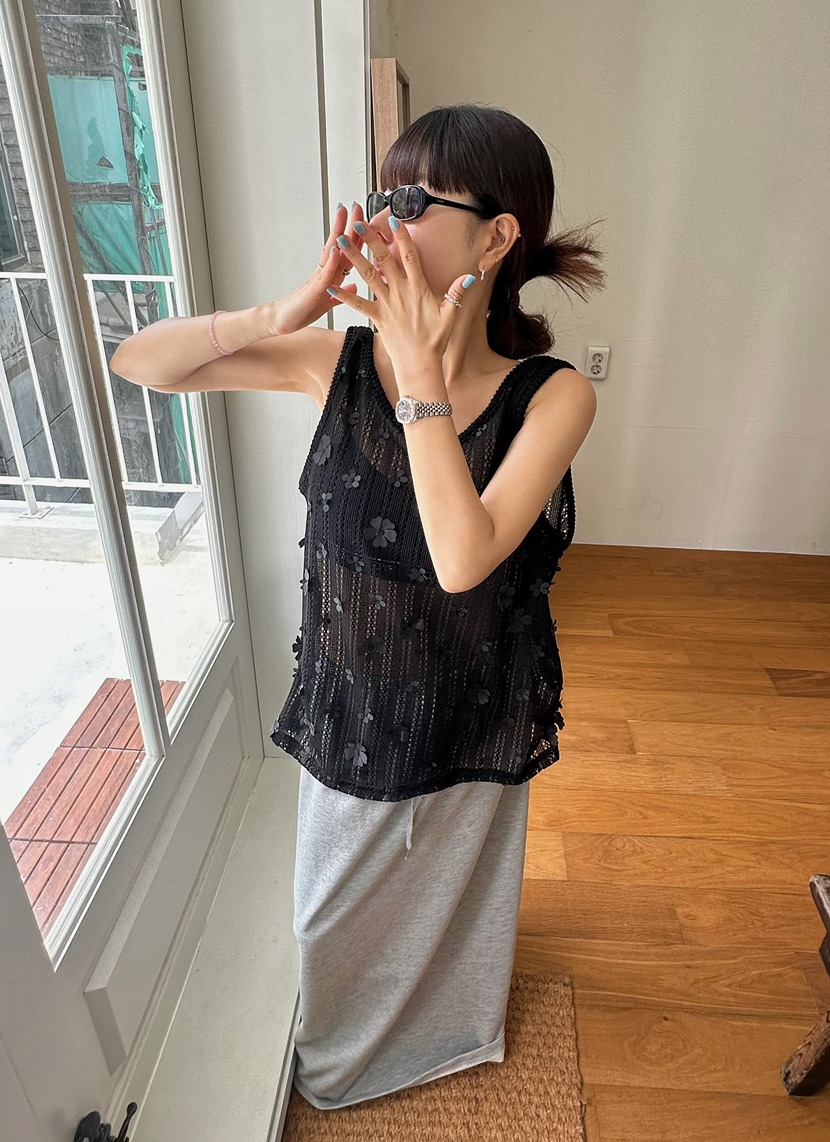 BYRING東大門㊣直郵女士新款25春夏職業推薦人氣休閑吊帶背心BYRING吊帶/背心