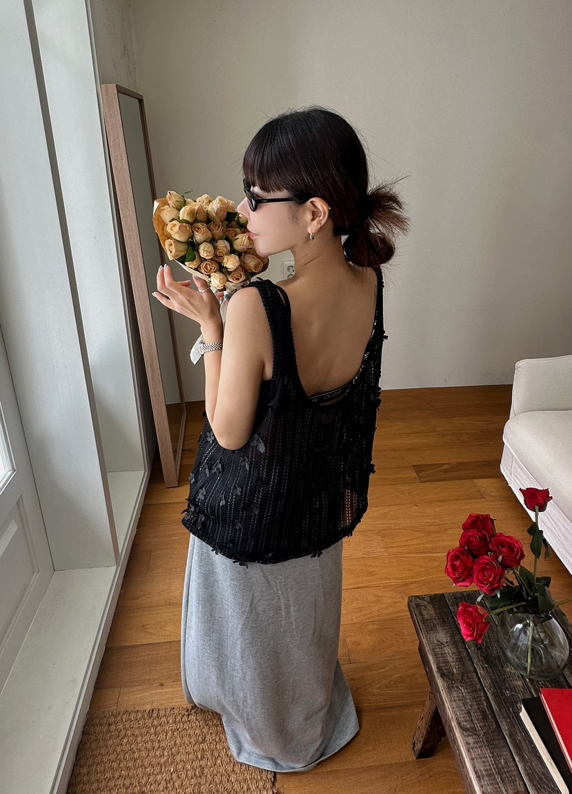 BYRING東大門㊣直郵女士新款25春夏職業推薦人氣休閑吊帶背心BYRING吊帶/背心