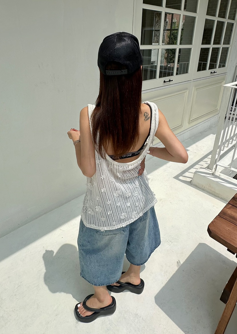 BYRING東大門㊣直郵女士新款25春夏職業推薦人氣休閑吊帶背心BYRING吊帶/背心