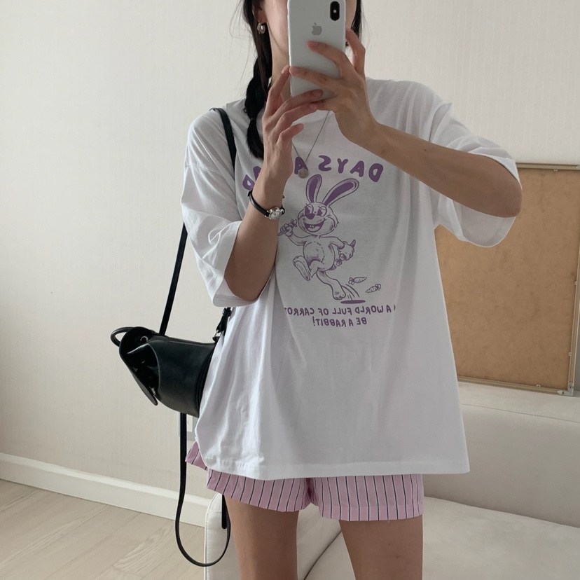 FROMJINI韓國代購㊣女裝新款真品熱賣推薦時尚人氣休閑職業T恤FROMJINIT恤