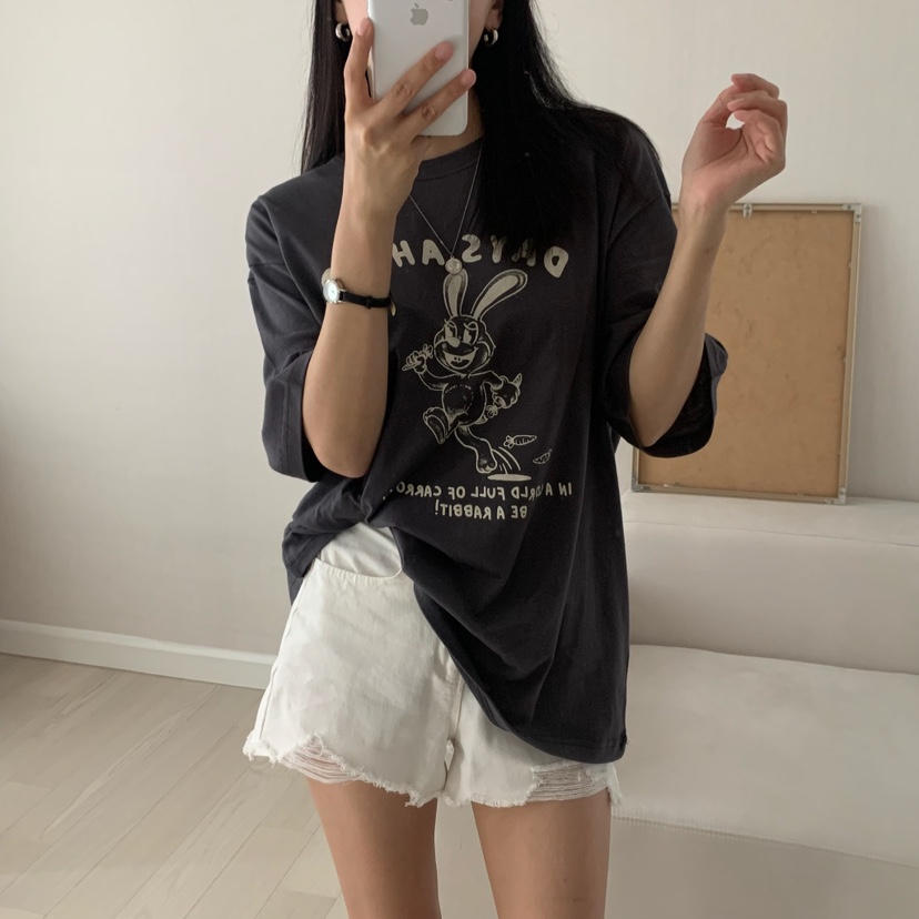 FROMJINI韓國代購㊣女裝新款真品熱賣推薦時尚人氣休閑職業T恤FROMJINIT恤