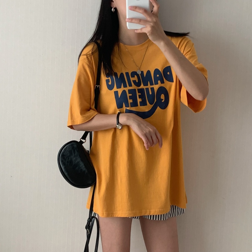 HELLO JINI東大門㊣直郵女裝新品推薦真品人氣職業熱賣T恤HELLO JINIT恤圖色2