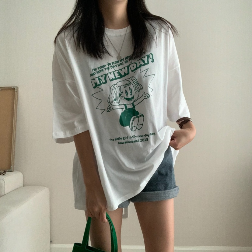 HELLO JINI東大門㊣直郵女裝新品熱賣人氣休閑真品推薦T恤HELLO JINIT恤