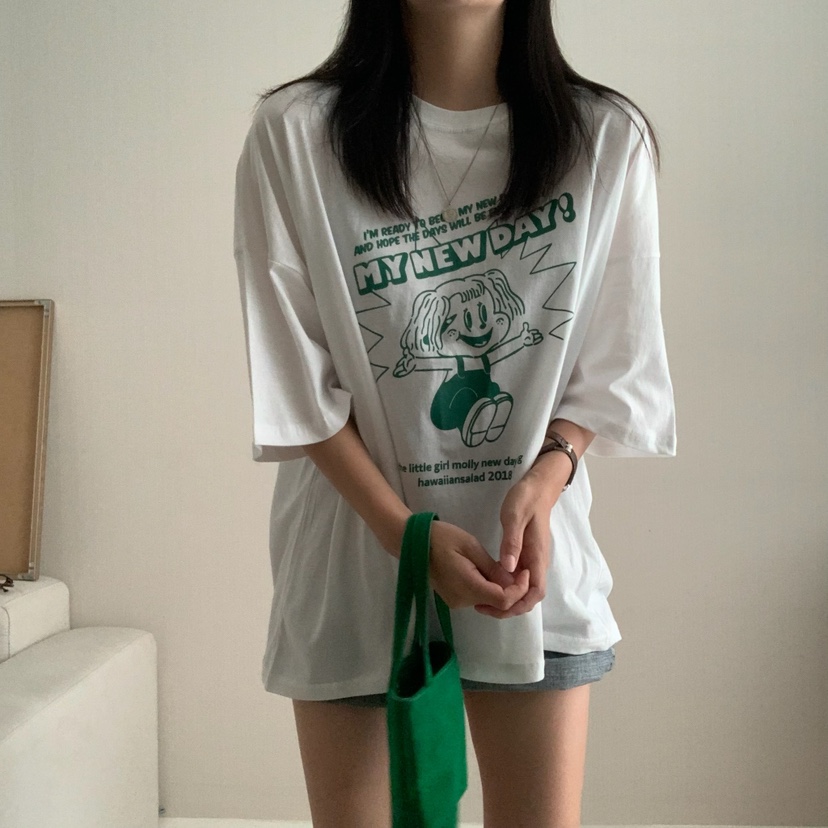 HELLO JINI東大門㊣直郵女裝新品熱賣人氣休閑真品推薦T恤HELLO JINIT恤