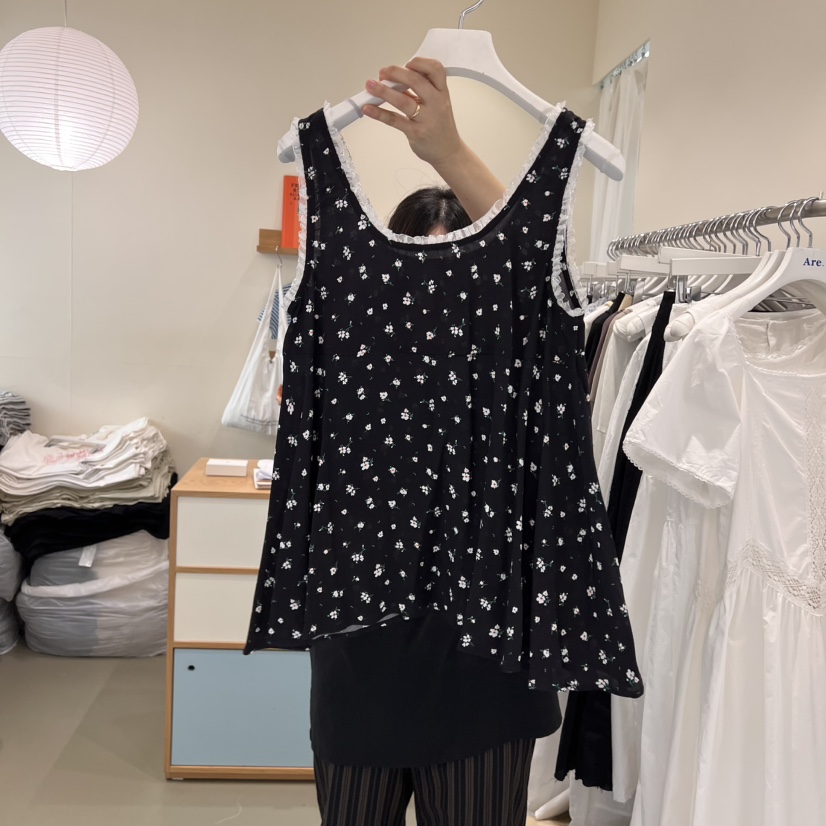 ARE韓國直郵㊣女士新品職業人氣休閑時尚25春夏真品吊帶背心ARE YOU/ARE吊帶/背心